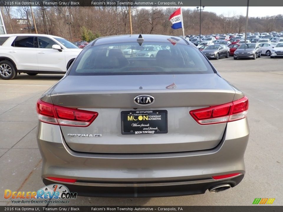 2016 Kia Optima LX Titanium Gray / Black Photo #3