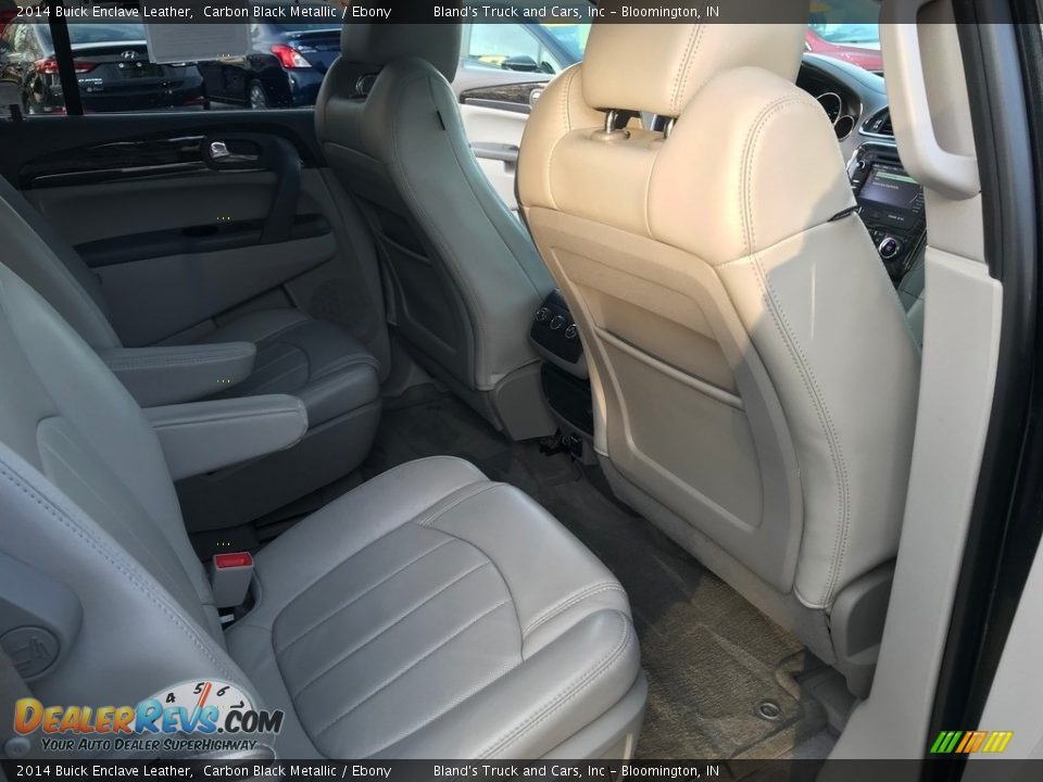 2014 Buick Enclave Leather Carbon Black Metallic / Ebony Photo #36