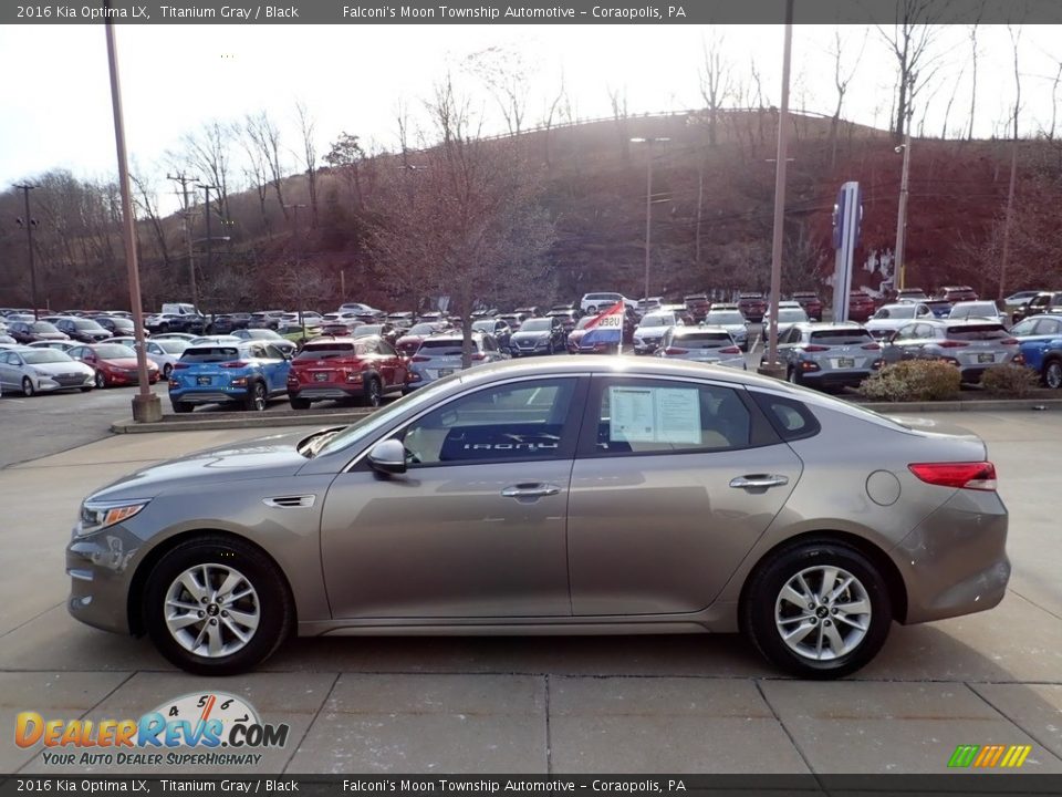 2016 Kia Optima LX Titanium Gray / Black Photo #6