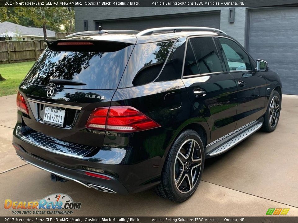 2017 Mercedes-Benz GLE 43 AMG 4Matic Obsidian Black Metallic / Black Photo #10