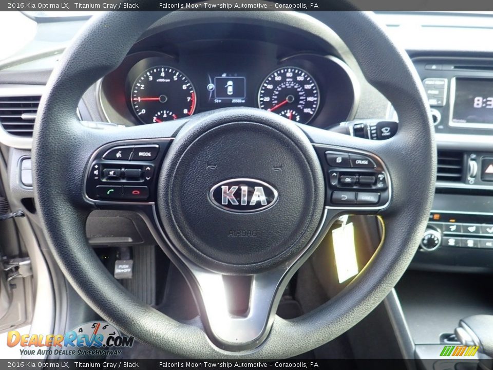 2016 Kia Optima LX Titanium Gray / Black Photo #21