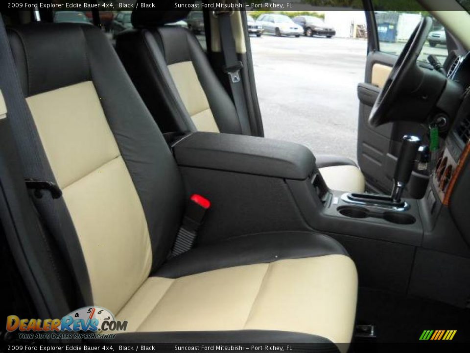 2009 Ford Explorer Eddie Bauer 4x4 Black / Black Photo #21