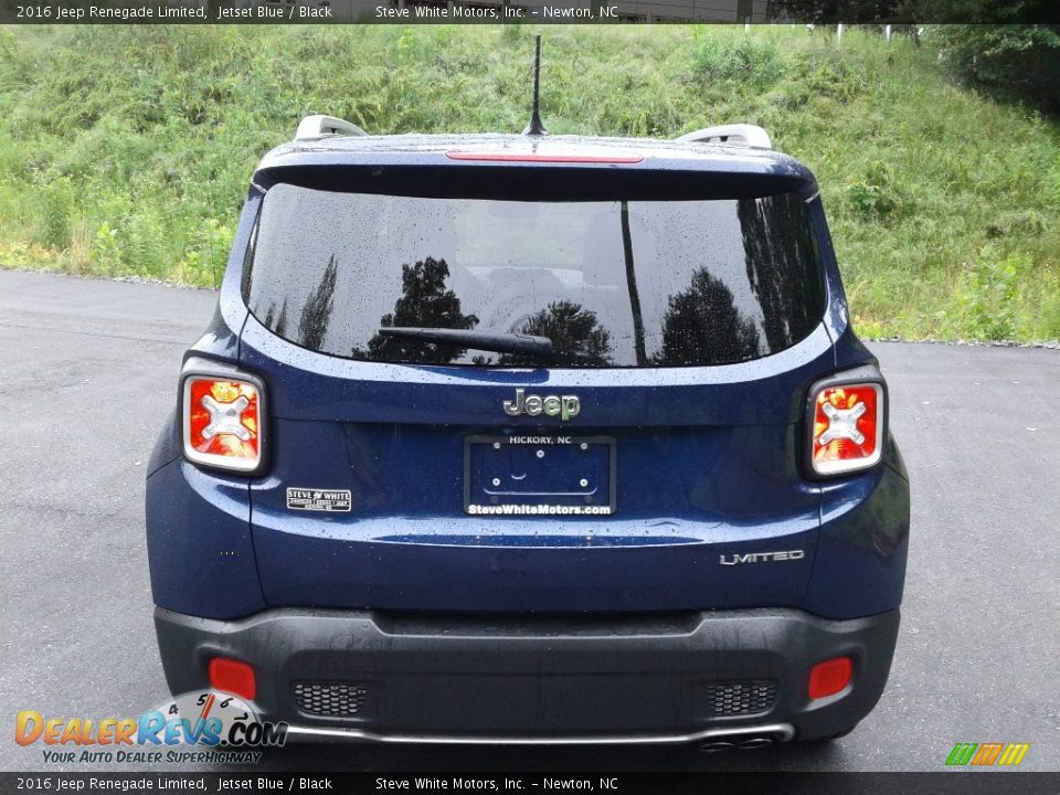 2016 Jeep Renegade Limited Jetset Blue / Black Photo #7