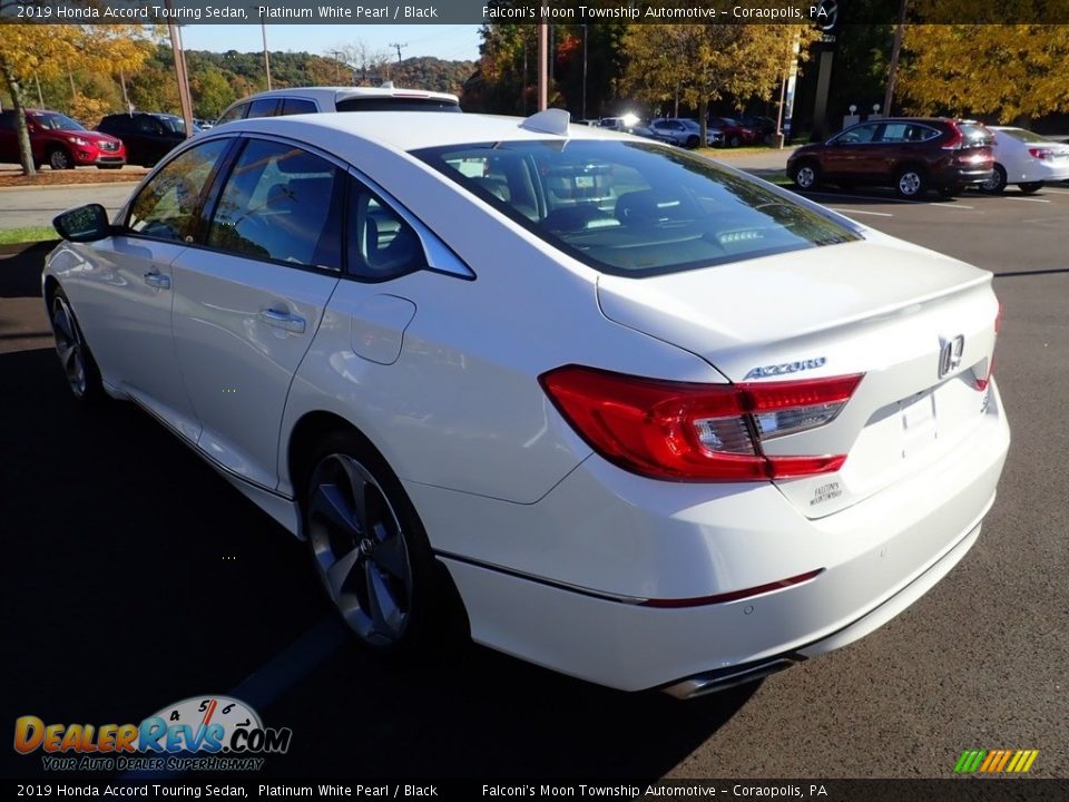 2019 Honda Accord Touring Sedan Platinum White Pearl / Black Photo #2