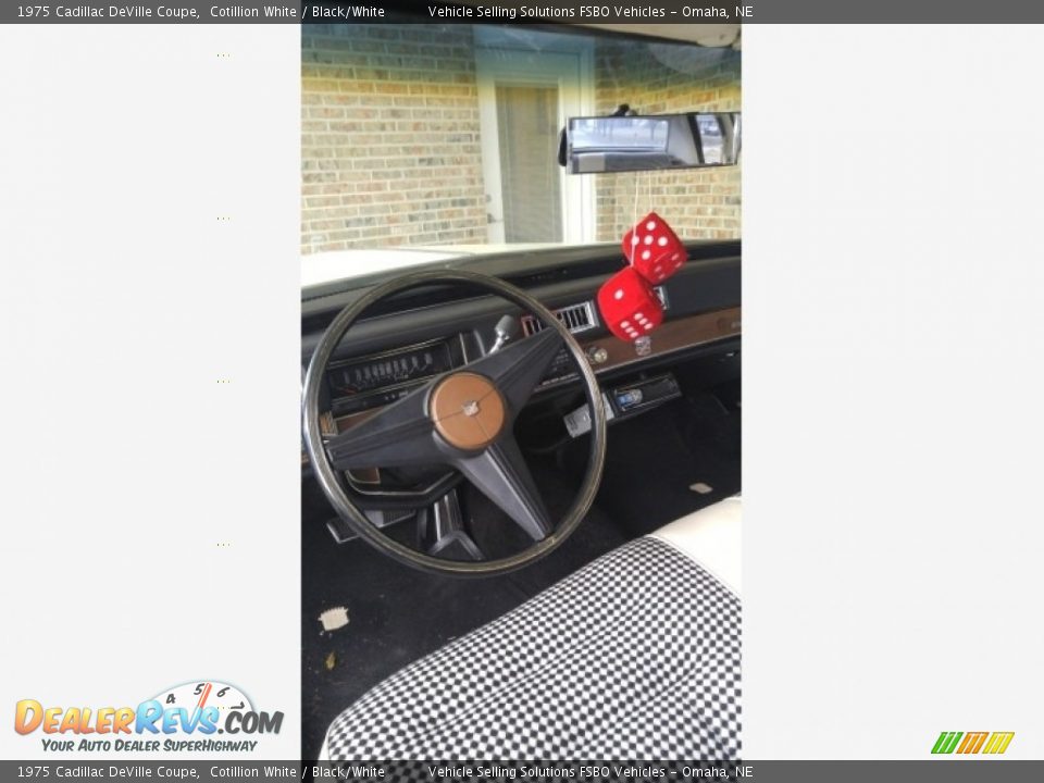 1975 Cadillac DeVille Coupe Steering Wheel Photo #4