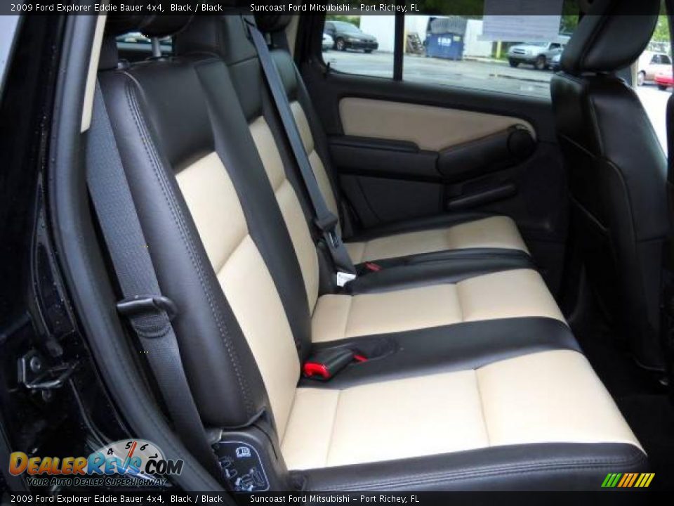 2009 Ford Explorer Eddie Bauer 4x4 Black / Black Photo #23