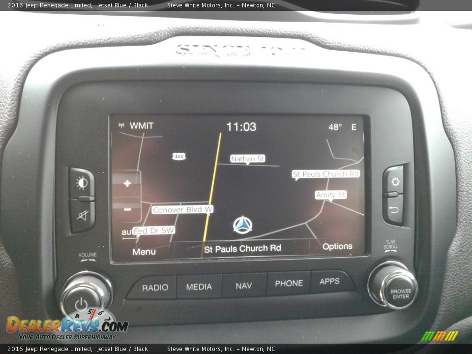 Navigation of 2016 Jeep Renegade Limited Photo #23