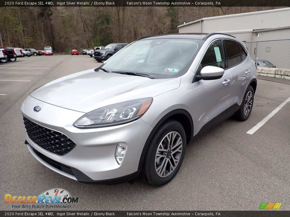 2020 Ford Escape SEL 4WD Ingot Silver Metallic / Ebony Black Photo #5