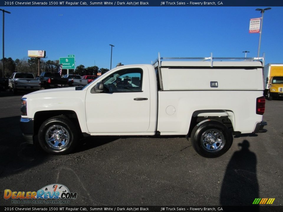 2016 Chevrolet Silverado 1500 WT Regular Cab Summit White / Dark Ash/Jet Black Photo #2