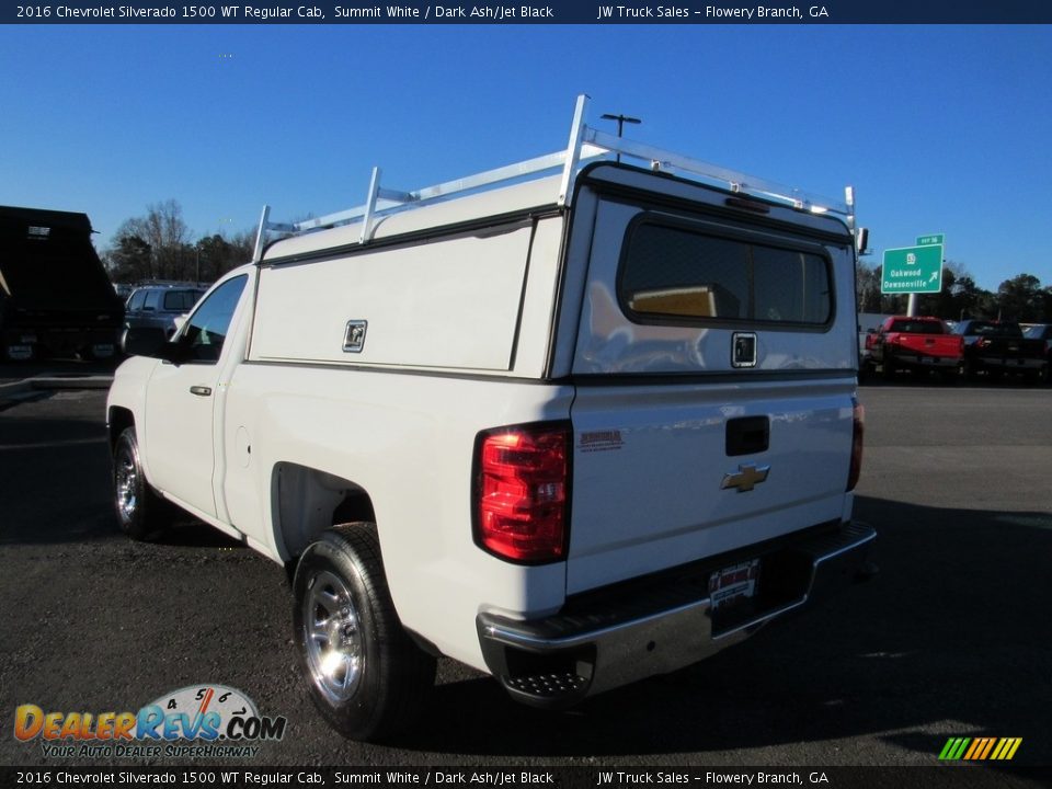 2016 Chevrolet Silverado 1500 WT Regular Cab Summit White / Dark Ash/Jet Black Photo #3