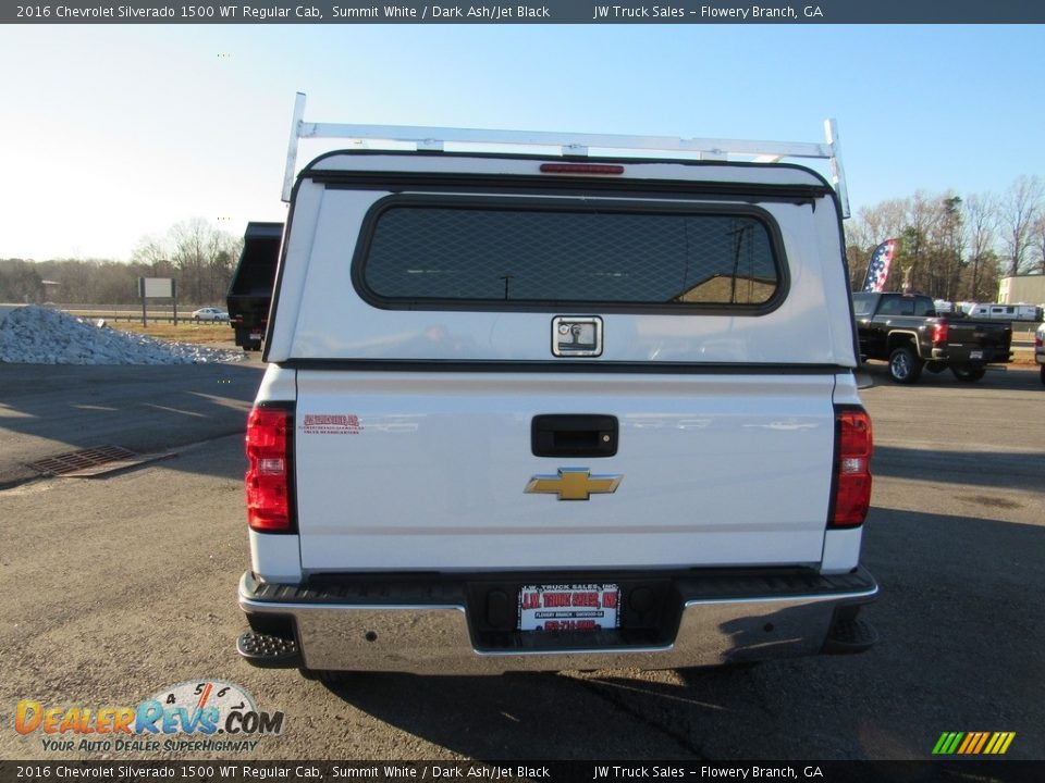 2016 Chevrolet Silverado 1500 WT Regular Cab Summit White / Dark Ash/Jet Black Photo #4