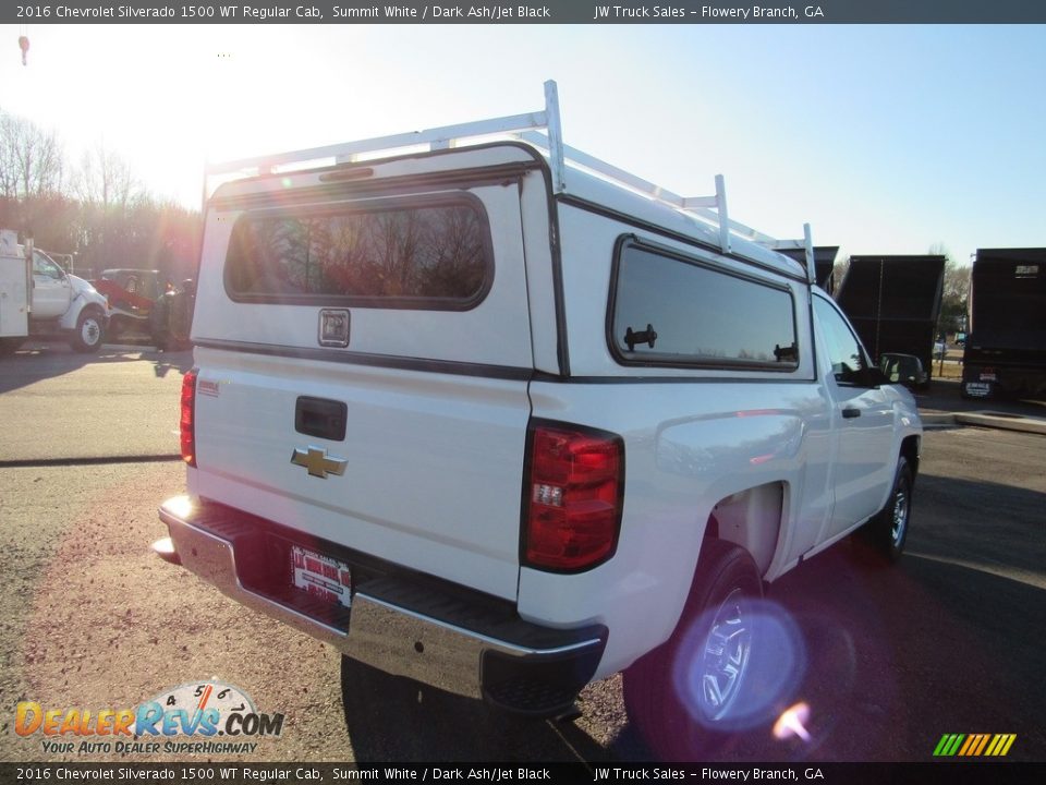 2016 Chevrolet Silverado 1500 WT Regular Cab Summit White / Dark Ash/Jet Black Photo #5