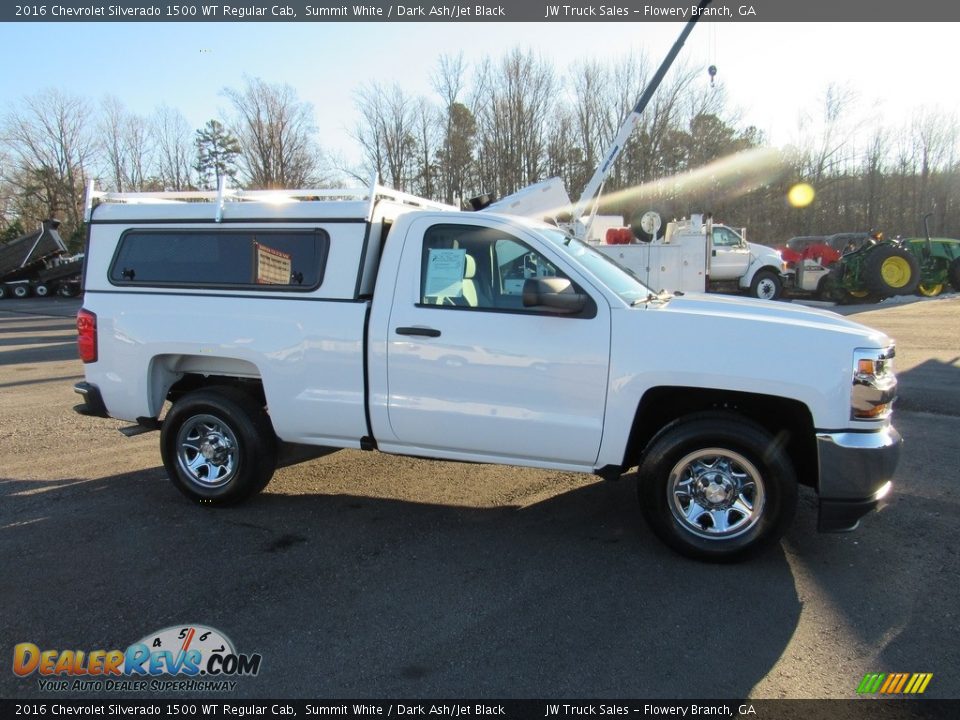 Summit White 2016 Chevrolet Silverado 1500 WT Regular Cab Photo #6