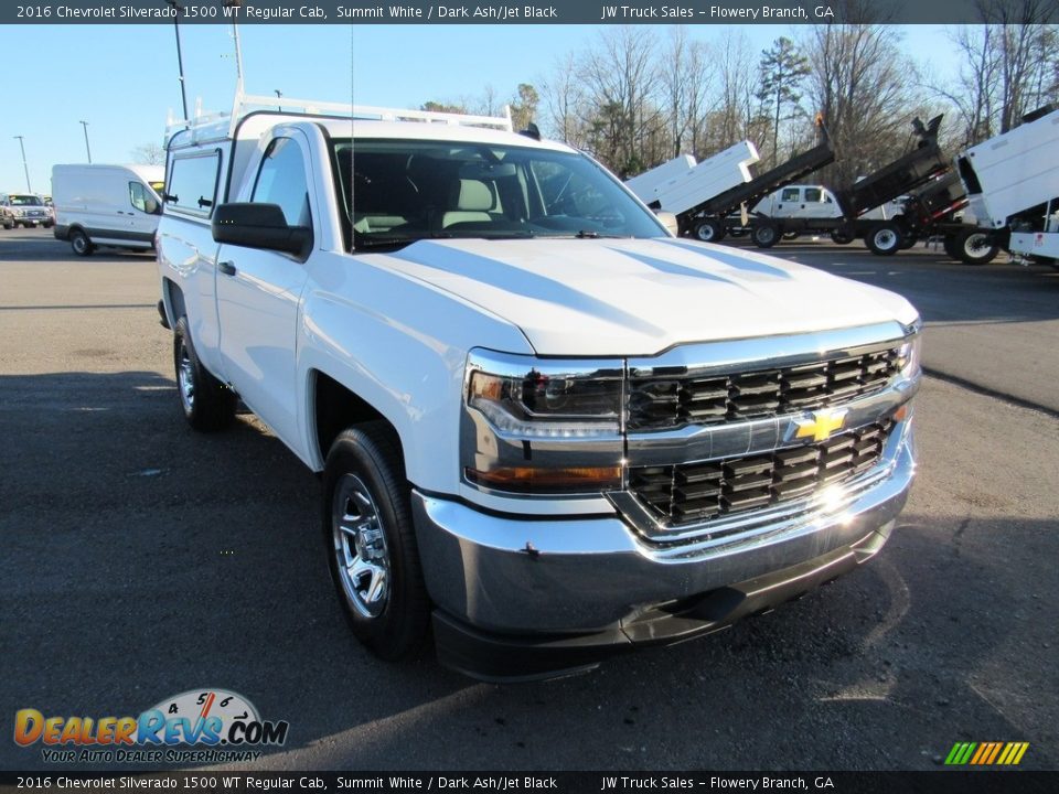 2016 Chevrolet Silverado 1500 WT Regular Cab Summit White / Dark Ash/Jet Black Photo #7