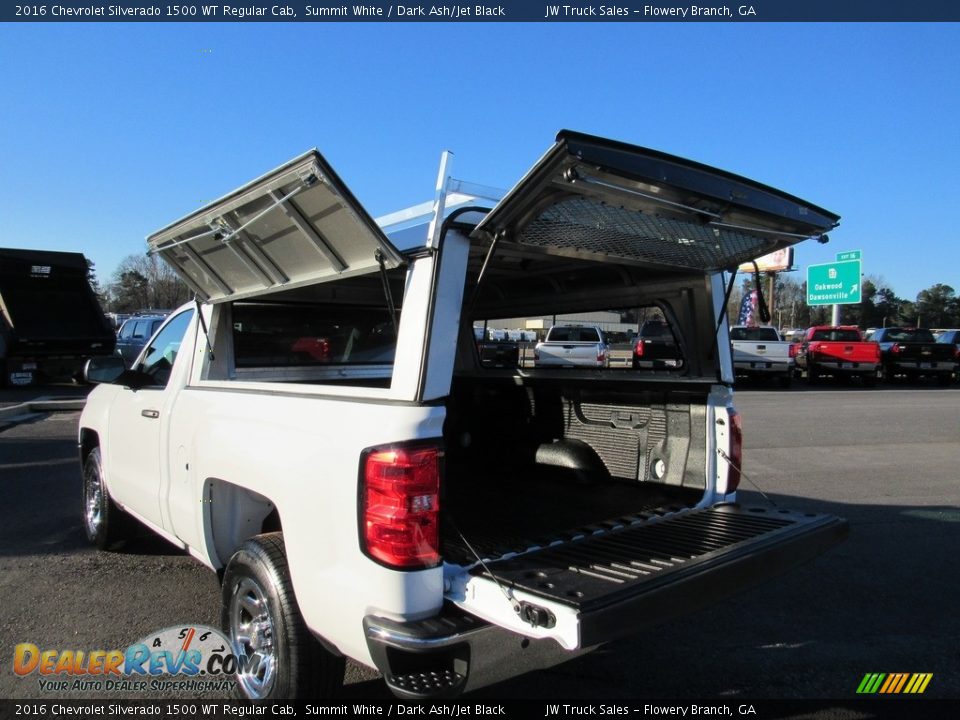 2016 Chevrolet Silverado 1500 WT Regular Cab Summit White / Dark Ash/Jet Black Photo #9