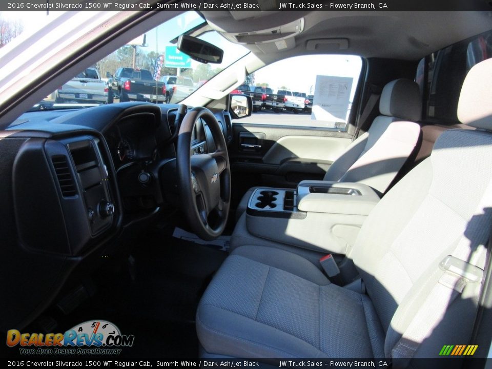 2016 Chevrolet Silverado 1500 WT Regular Cab Summit White / Dark Ash/Jet Black Photo #15