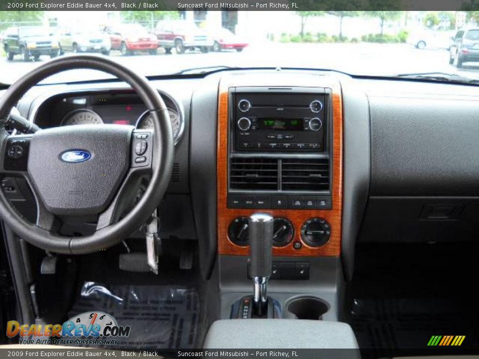 2009 Ford Explorer Eddie Bauer 4x4 Black / Black Photo #26