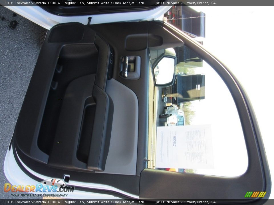 2016 Chevrolet Silverado 1500 WT Regular Cab Summit White / Dark Ash/Jet Black Photo #24