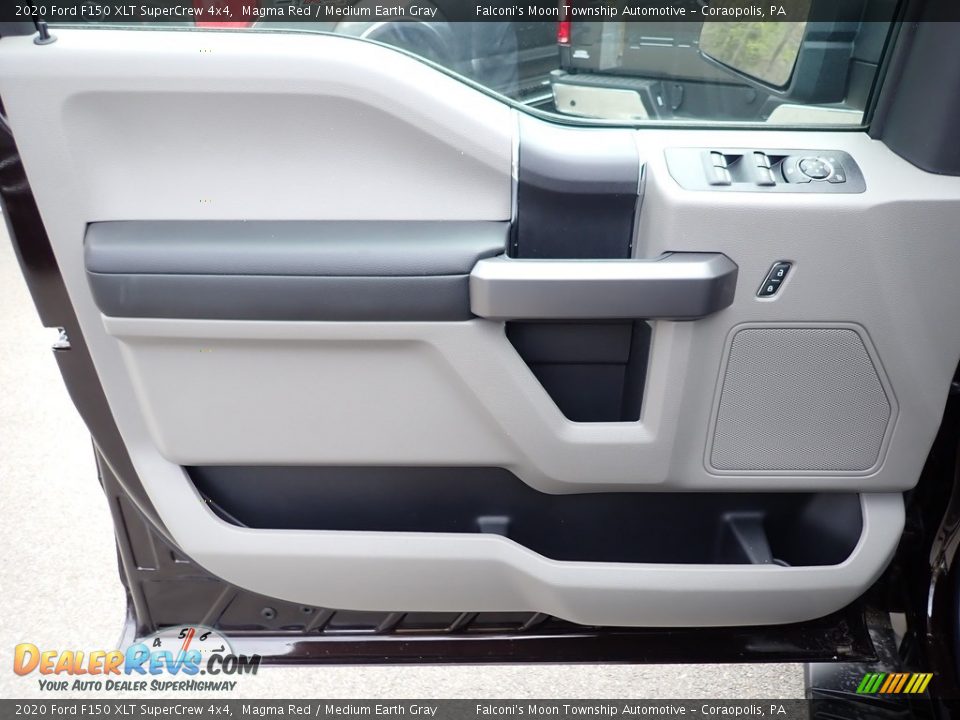 2020 Ford F150 XLT SuperCrew 4x4 Magma Red / Medium Earth Gray Photo #10