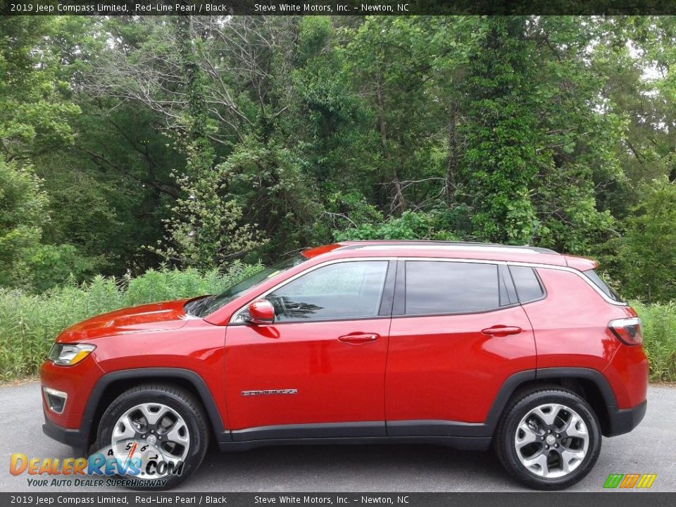 Red-Line Pearl 2019 Jeep Compass Limited Photo #1