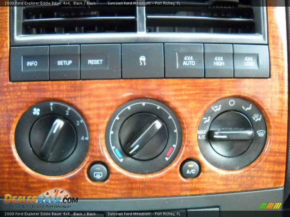 2009 Ford Explorer Eddie Bauer 4x4 Black / Black Photo #29
