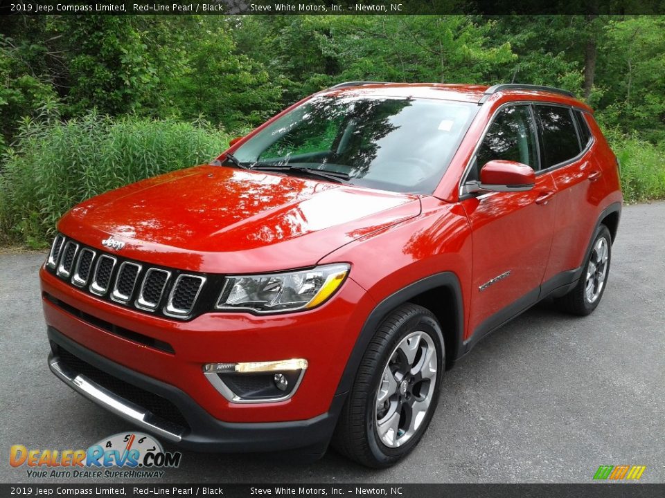 2019 Jeep Compass Limited Red-Line Pearl / Black Photo #2