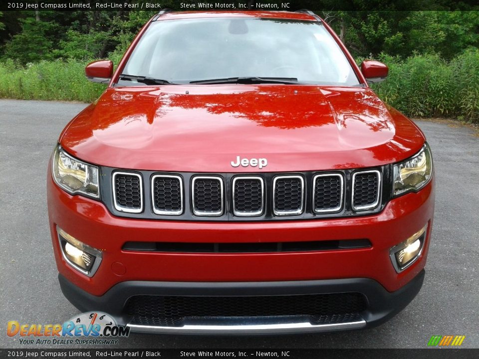 2019 Jeep Compass Limited Red-Line Pearl / Black Photo #3