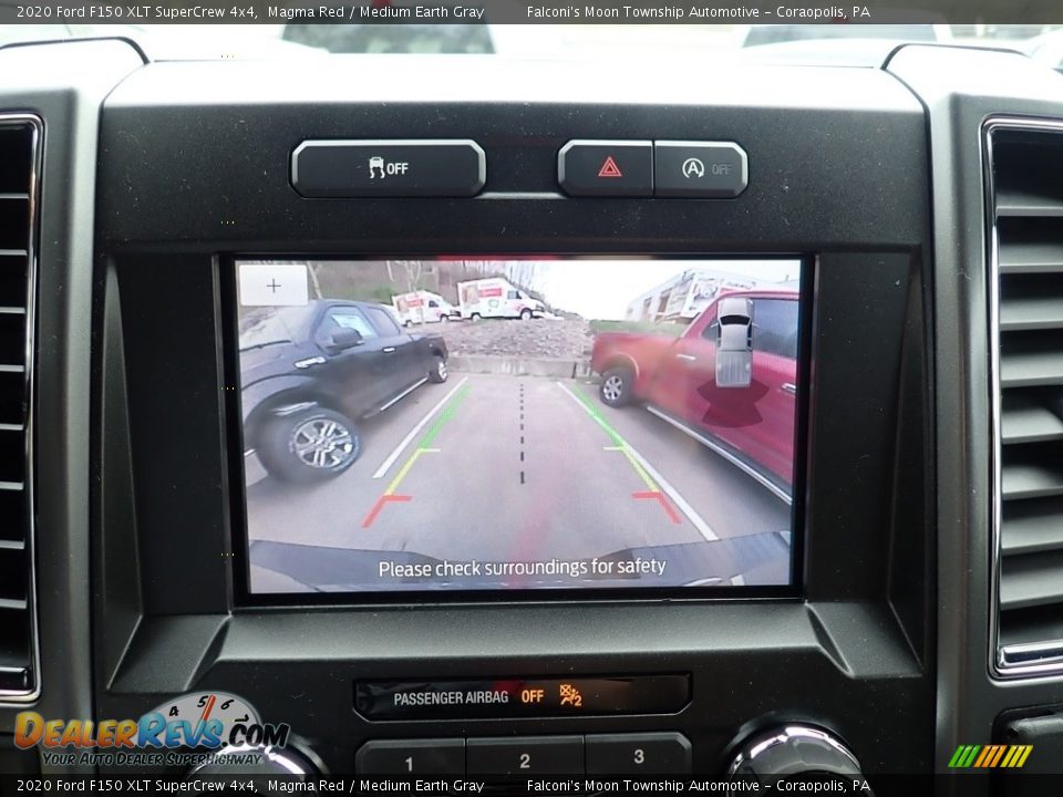 2020 Ford F150 XLT SuperCrew 4x4 Magma Red / Medium Earth Gray Photo #13