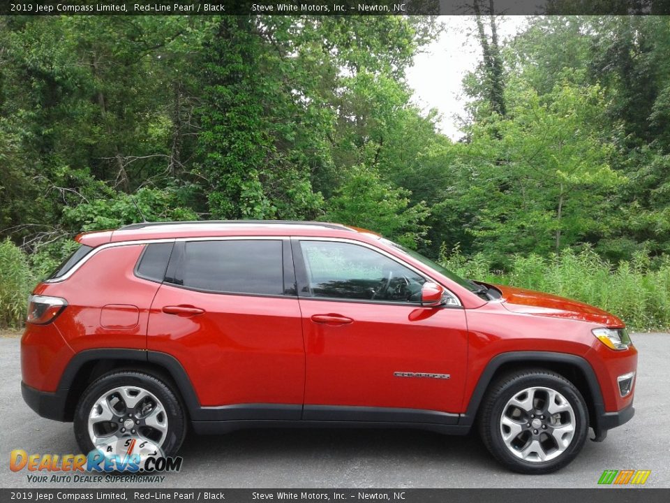 Red-Line Pearl 2019 Jeep Compass Limited Photo #5