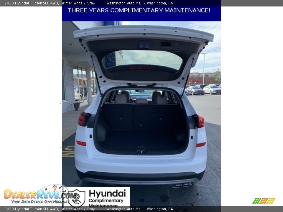 2020 Hyundai Tucson SEL AWD Winter White / Gray Photo #21