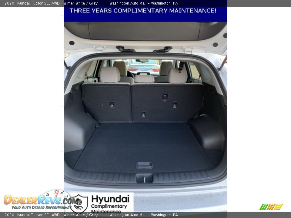 2020 Hyundai Tucson SEL AWD Winter White / Gray Photo #22