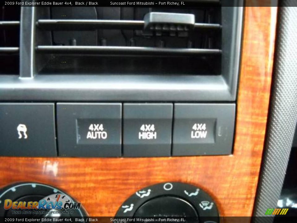 2009 Ford Explorer Eddie Bauer 4x4 Black / Black Photo #30