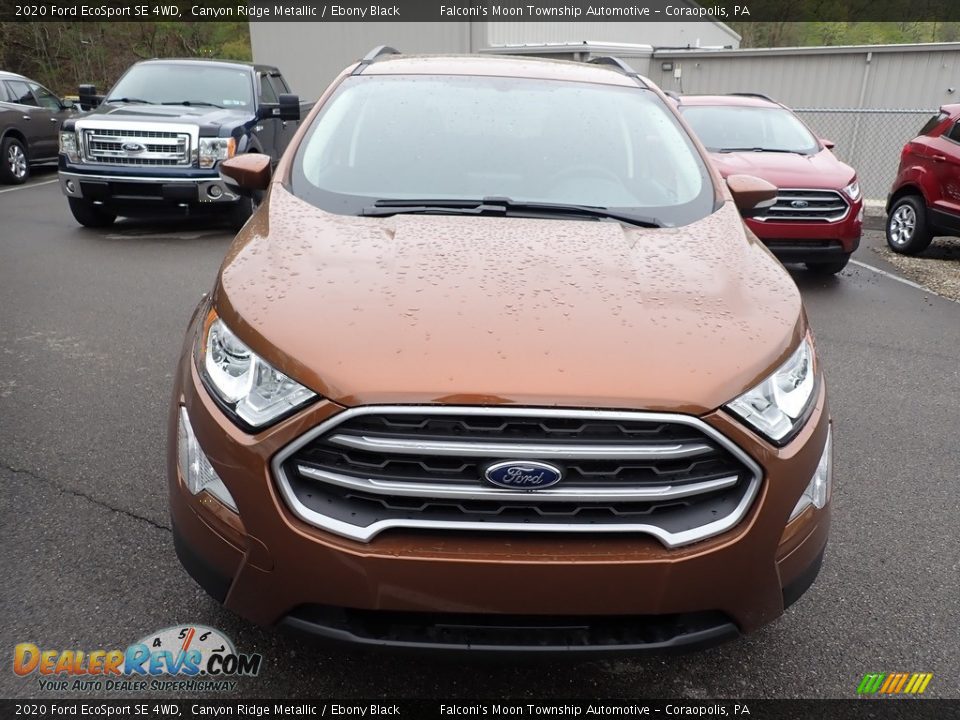 2020 Ford EcoSport SE 4WD Canyon Ridge Metallic / Ebony Black Photo #4