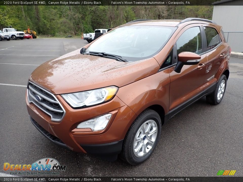 2020 Ford EcoSport SE 4WD Canyon Ridge Metallic / Ebony Black Photo #5