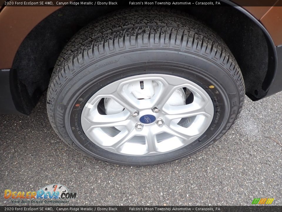 2020 Ford EcoSport SE 4WD Canyon Ridge Metallic / Ebony Black Photo #7