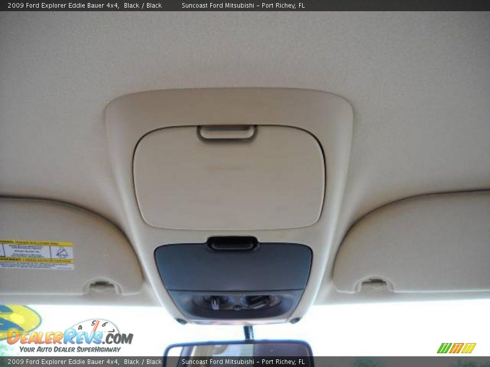2009 Ford Explorer Eddie Bauer 4x4 Black / Black Photo #31