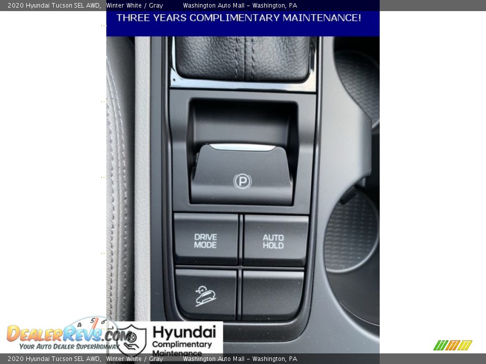 2020 Hyundai Tucson SEL AWD Winter White / Gray Photo #36