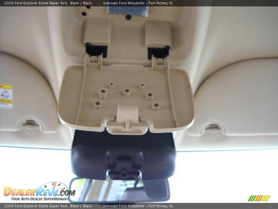 2009 Ford Explorer Eddie Bauer 4x4 Black / Black Photo #32
