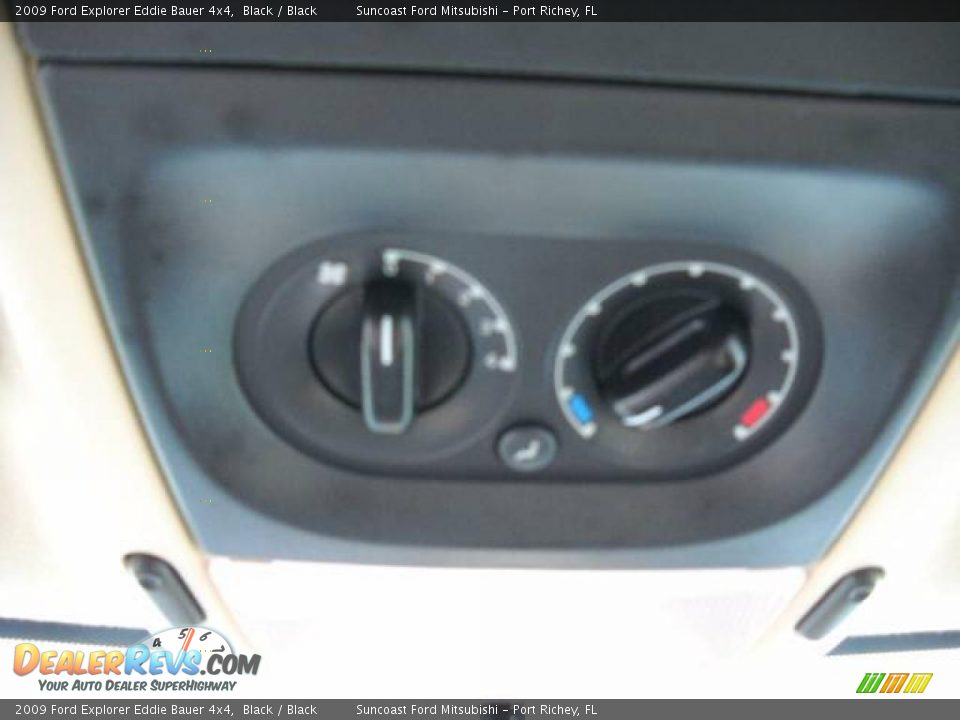 2009 Ford Explorer Eddie Bauer 4x4 Black / Black Photo #33