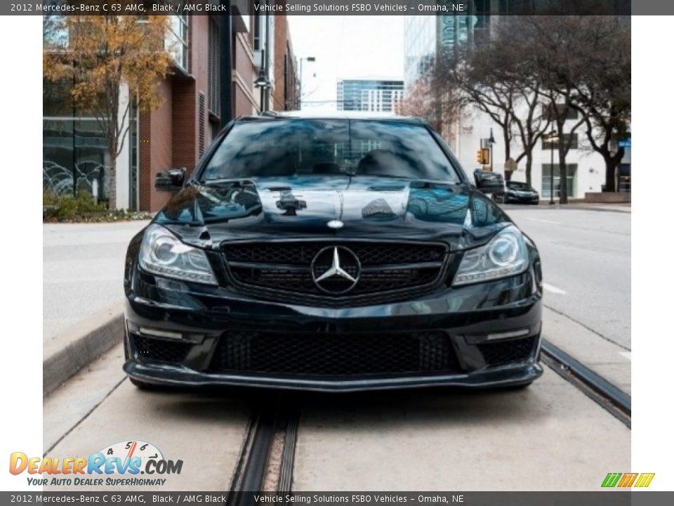 2012 Mercedes-Benz C 63 AMG Black / AMG Black Photo #9