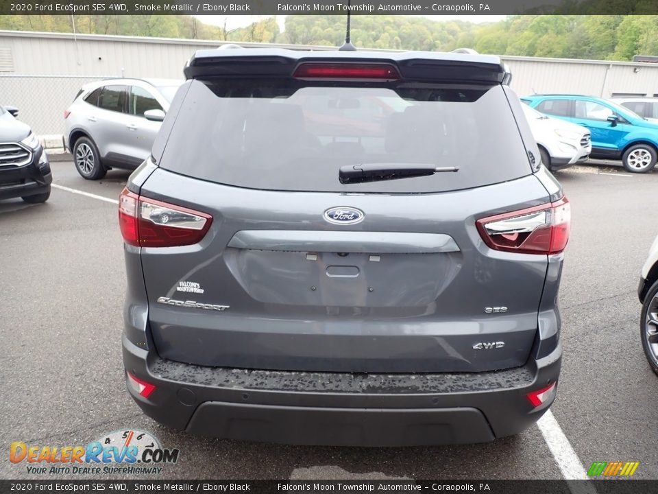 2020 Ford EcoSport SES 4WD Smoke Metallic / Ebony Black Photo #4