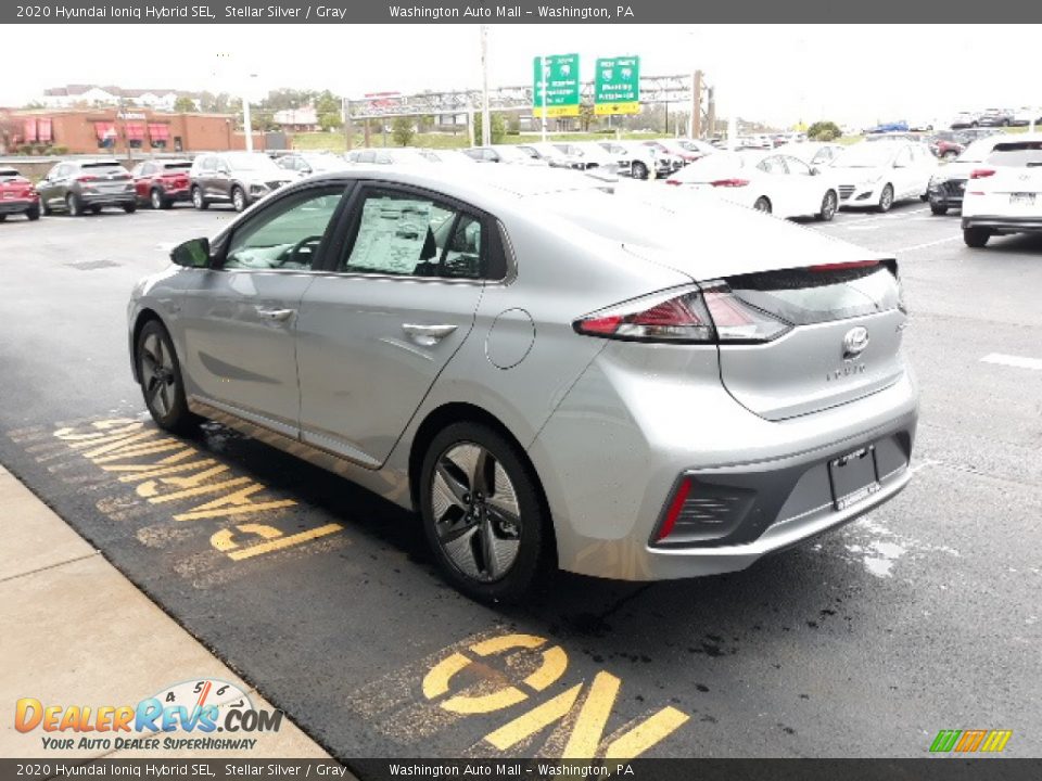 2020 Hyundai Ioniq Hybrid SEL Stellar Silver / Gray Photo #5