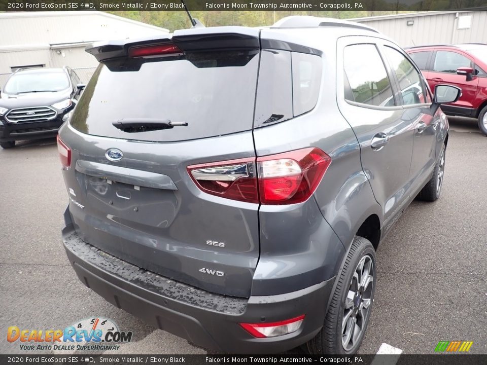 2020 Ford EcoSport SES 4WD Smoke Metallic / Ebony Black Photo #5