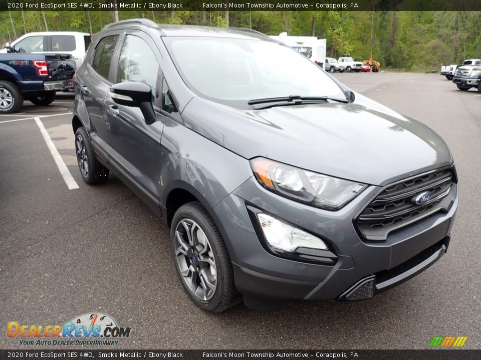 2020 Ford EcoSport SES 4WD Smoke Metallic / Ebony Black Photo #6