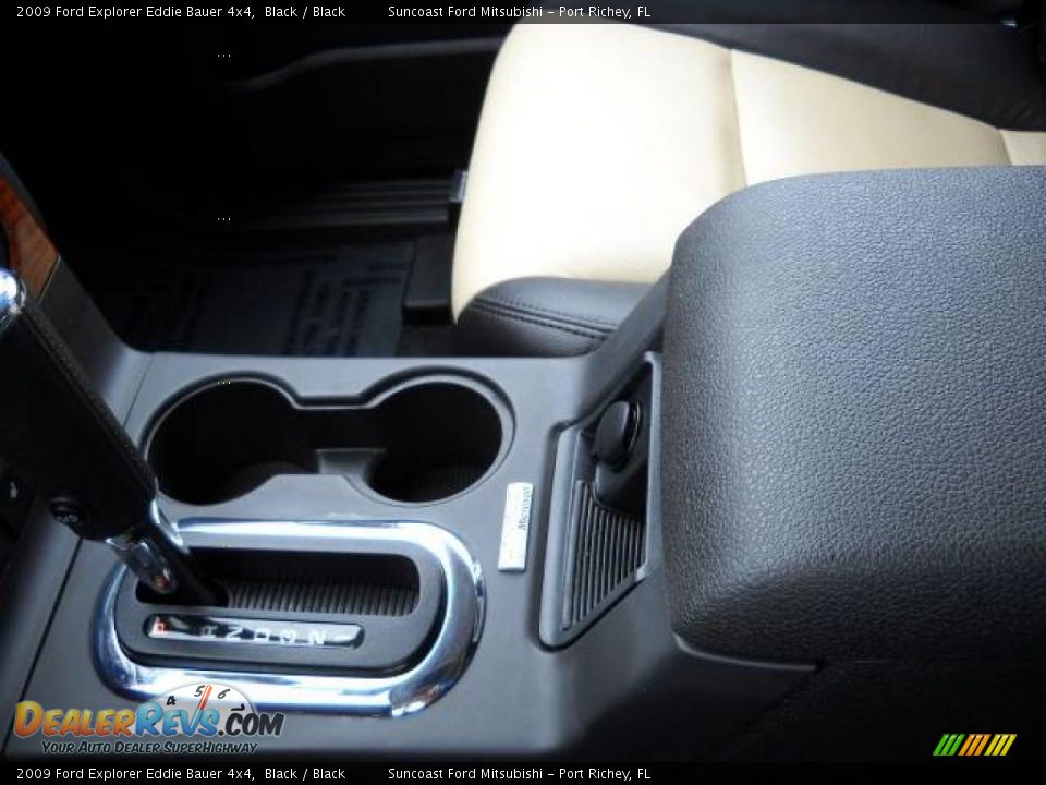 2009 Ford Explorer Eddie Bauer 4x4 Black / Black Photo #34