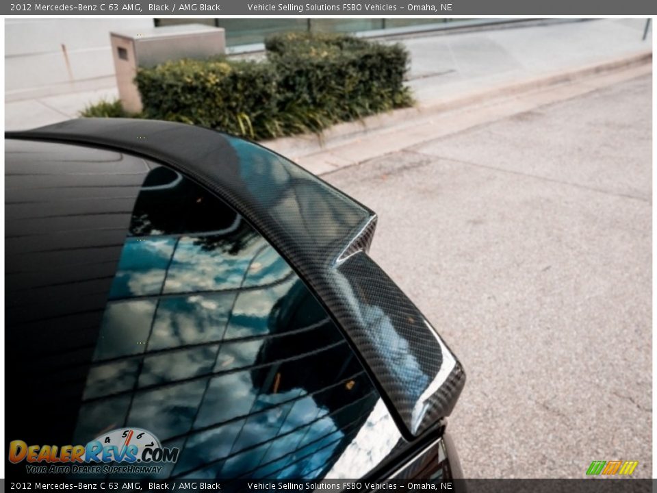 2012 Mercedes-Benz C 63 AMG Black / AMG Black Photo #13