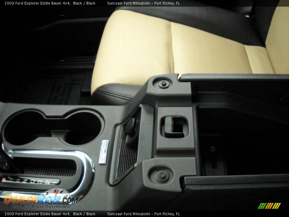 2009 Ford Explorer Eddie Bauer 4x4 Black / Black Photo #35
