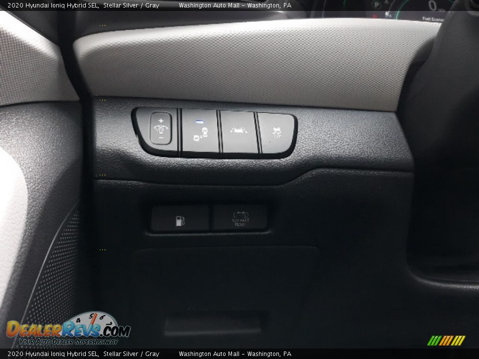 2020 Hyundai Ioniq Hybrid SEL Stellar Silver / Gray Photo #14