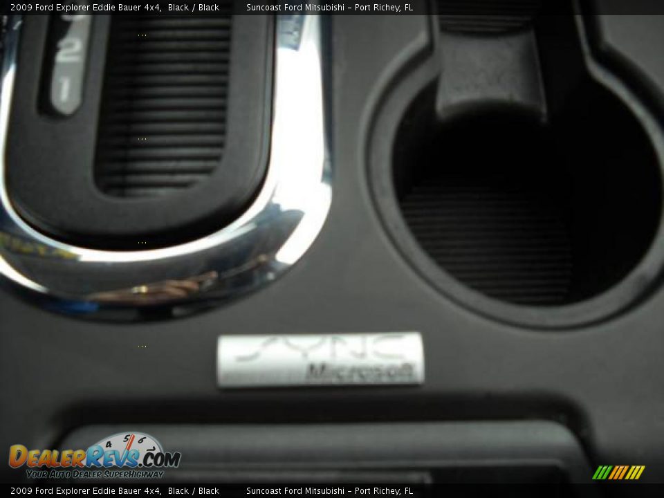 2009 Ford Explorer Eddie Bauer 4x4 Black / Black Photo #36