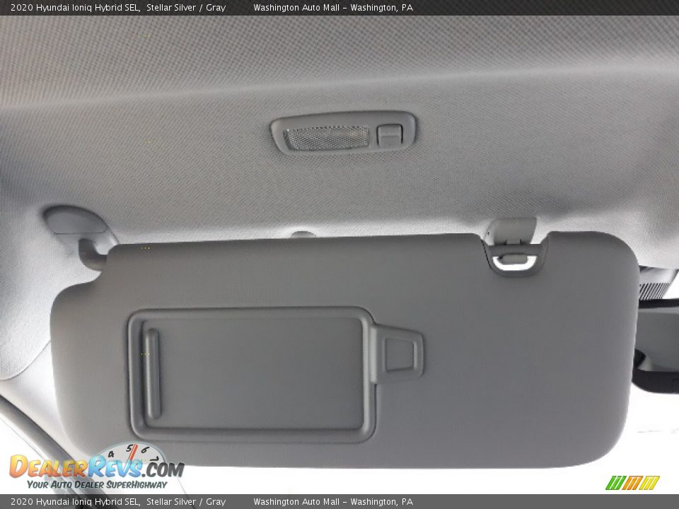 2020 Hyundai Ioniq Hybrid SEL Stellar Silver / Gray Photo #25